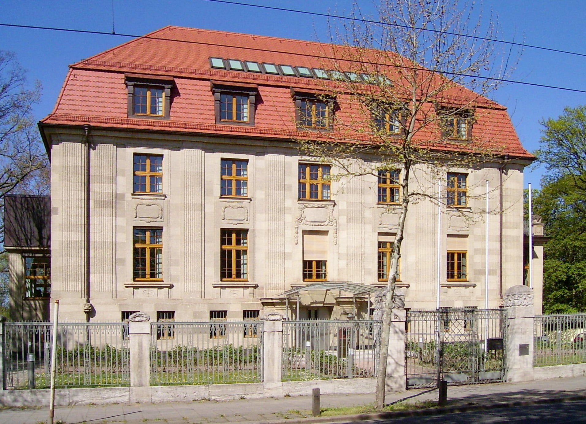 Federal Court of Justice building in Leipzig