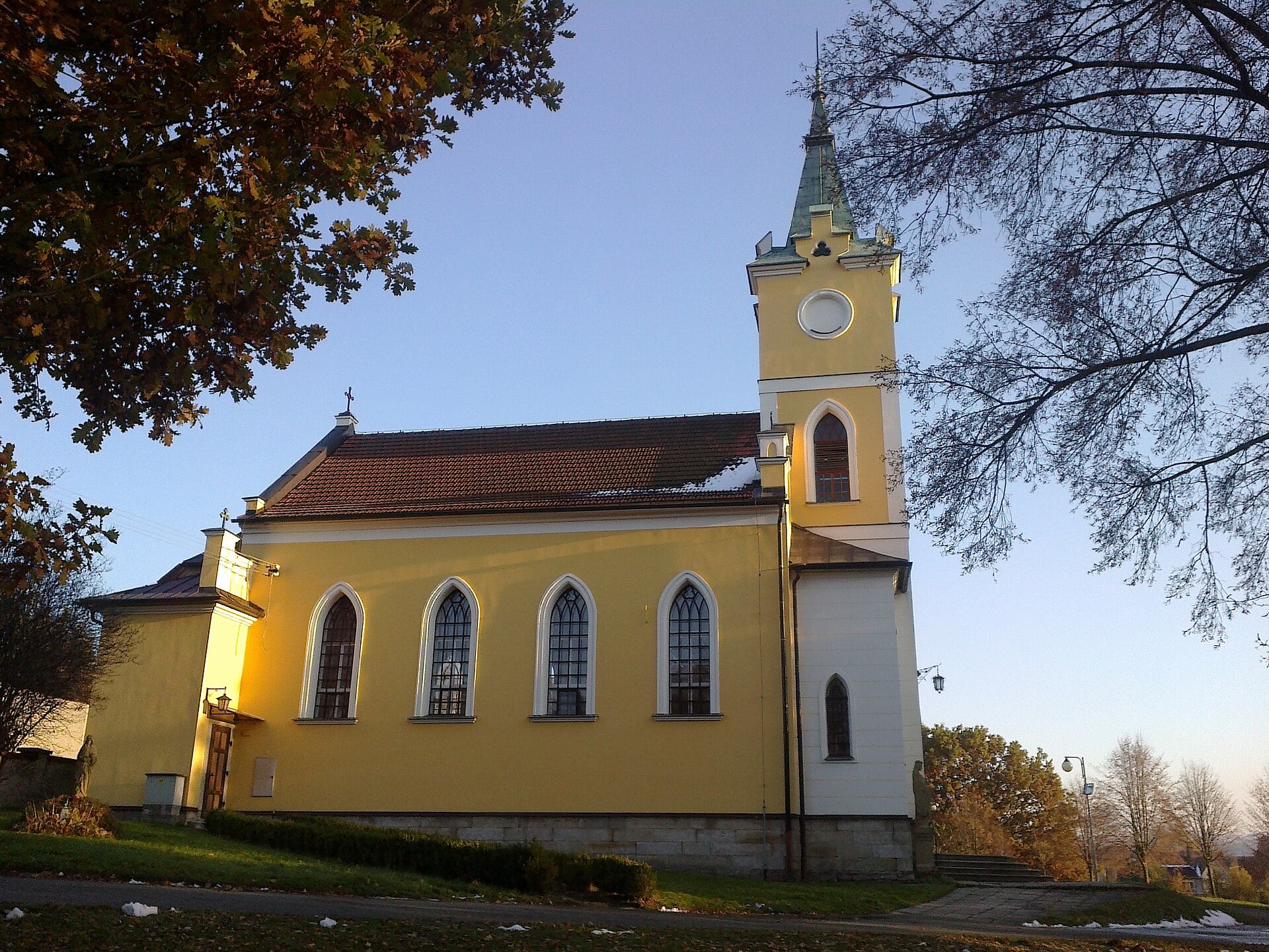 Church in Velké Poříčí